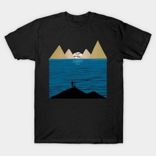 Looking to the sunset T-Shirt